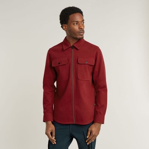 Sobrecamisa GPO Zip - Rojo - Hombre - G-Star RAW - Modalova