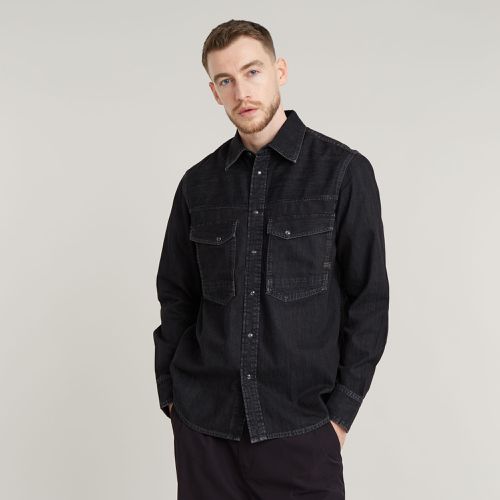 Dakota Slim Shirt - Black - Men - G-Star RAW - Modalova