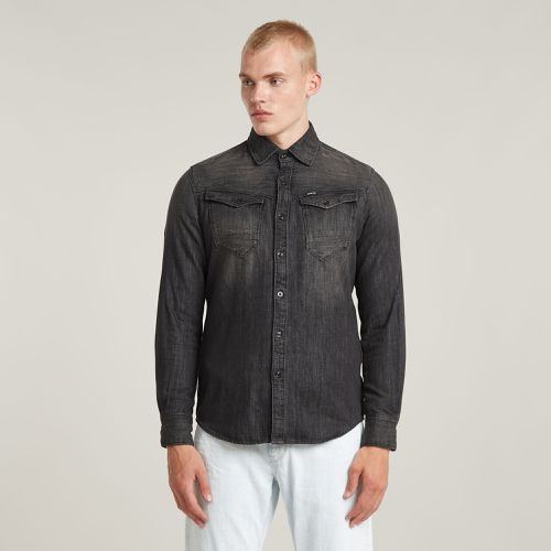 Arc 3D Slim Shirt - Black - Men - G-Star RAW - Modalova