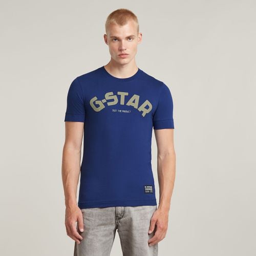 Puff Logo Slim T-Shirt - Men - G-Star RAW - Modalova