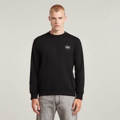 Logo Sweater - Black - Men - G-Star RAW - Modalova