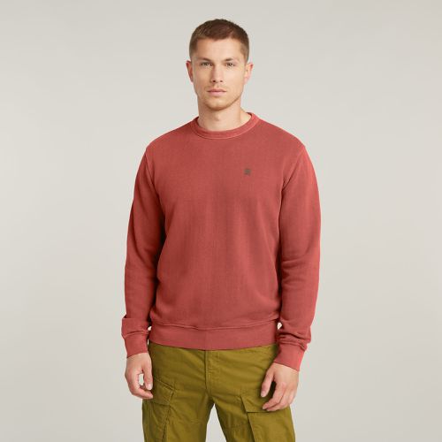 Overdyed Sweater - Red - Men - G-Star RAW - Modalova