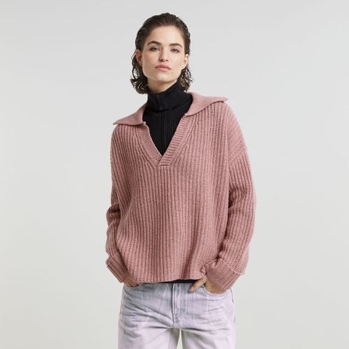 Heavy Knitted Loose Polo - Women - G-Star RAW - Modalova