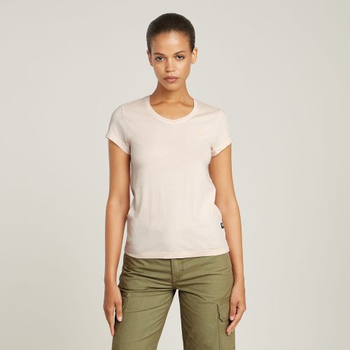 Top Overdyed Eyben Slim V-Neck 2.0 - Mujer - G-Star RAW - Modalova