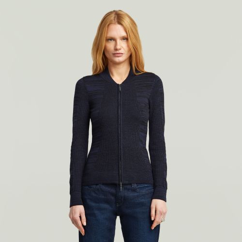 Pull 3D Biker Knit Slim Full Zip - s - G-Star RAW - Modalova