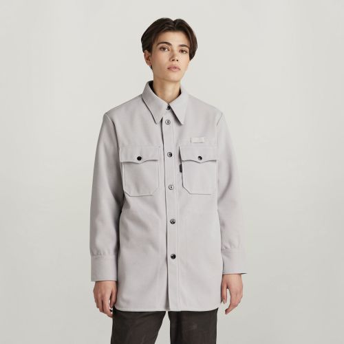 Boyfriend Overshirt - Grey - Women - G-Star RAW - Modalova