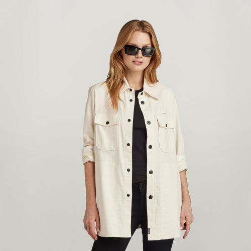 Boyfriend Overshirt - Beige - Women - G-Star RAW - Modalova