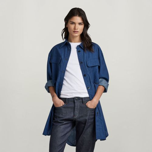 Camisa Oversized Flap Pocket Evergreen - Mujer - G-Star RAW - Modalova