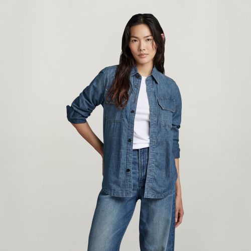 Camisa Flap Pocket Evergreen - Mujer - G-Star RAW - Modalova