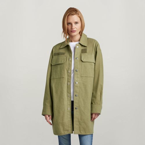 Oversized Overshirt - Green - Women - G-Star RAW - Modalova