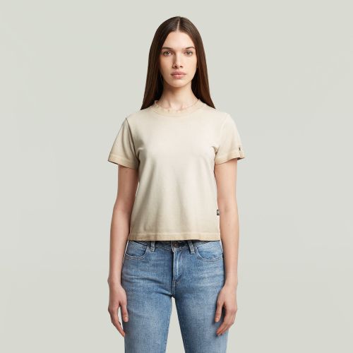 Top Overdyed Micro Boxy - Mujer - G-Star RAW - Modalova