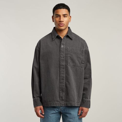 Boxy Fit Shirt - Grey - Men - G-Star RAW - Modalova