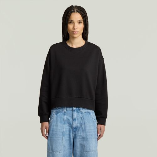 Suéter Premium Core Cropped Loose - Mujer - G-Star RAW - Modalova