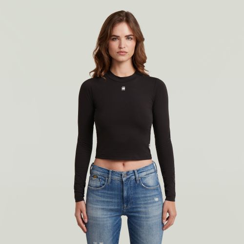 Top Cropped Mock Slim - s - G-Star RAW - Modalova