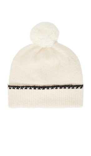 Arya boucle whip stitch beanie en color blanco talla all en - White. Talla all - 525 - Modalova