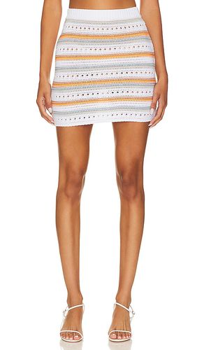 Daisy mini skirt in color white size L in - White. Size L (also in M) - 525 - Modalova