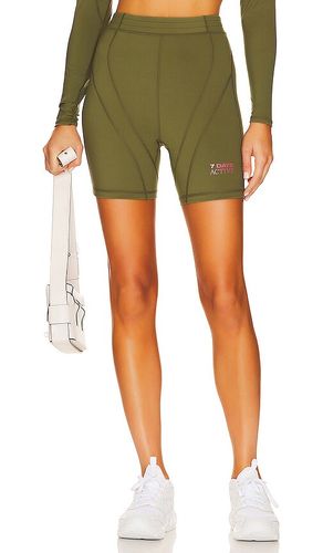 Shorts de ciclista en color verde oliva talla M en - Olive. Talla M (también en S, XL) - 7 Days Active - Modalova