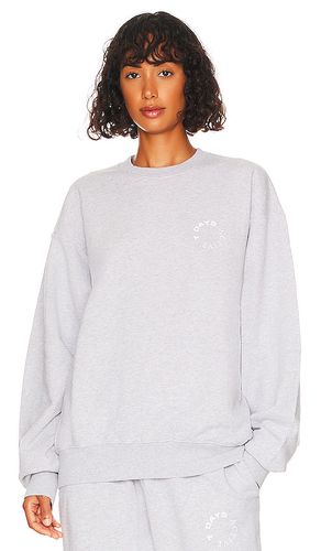 Monday sweatshirt crew neck in color light grey size L in - Light Grey. Size L (also in M, S, XS) - 7 Days Active - Modalova
