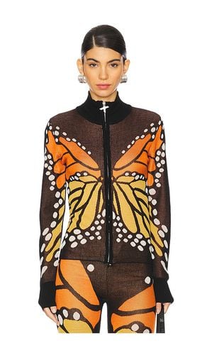 Butterfly Zip Jumper in . Taglia M, S - 1XBLUE - Modalova