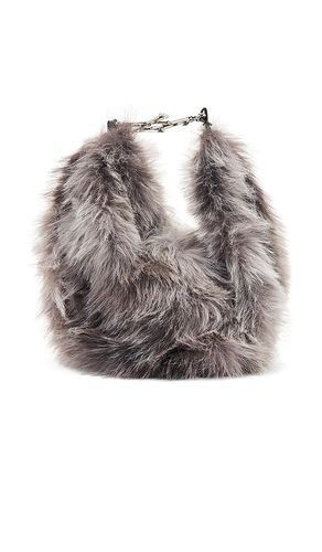 Faux fur bag in color size all in - . Size all - 1XBLUE - Modalova