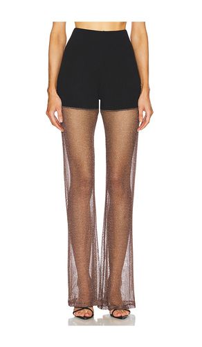 Shimmer Sheer Contrast A-Line Pant in . Taglia 6/XS, 8/S - AAIZEL - Modalova