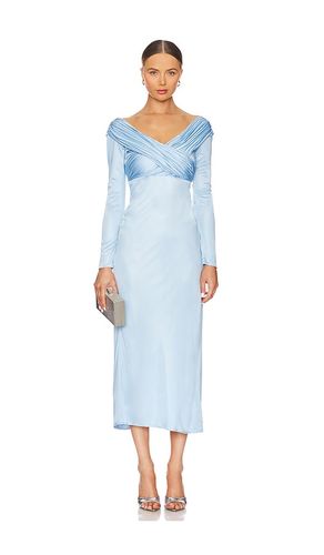 Long Sleeve Draped Jersey Dress in . Size 10, 2, 4, 8 - Alejandra Alonso Rojas - Modalova