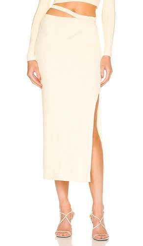 Falda stevi en color crema talla S en - Cream. Talla S (también en M, L) - Anna October - Modalova