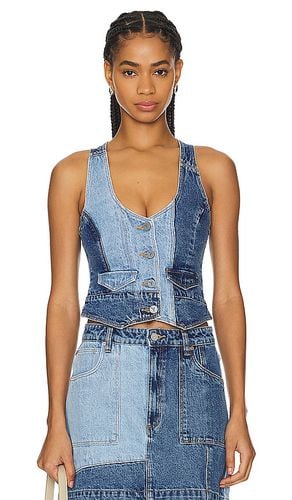 Denim Vest in . Size XXS - Abrand - Modalova