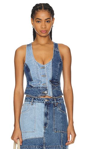 Denim Vest in . Taglia S, XS, XXS - Abrand - Modalova