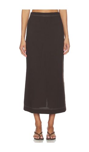 Mia Linen Mix Skirt in . Size 0. Also in 2, 8 - ALIGNE - Modalova
