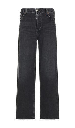 Low slung baggy jean en color negro talla 30 en - Black. Talla 30 (también en 31, 33, 34, 36) - AGOLDE - Modalova