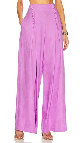 Pantalones anchos bubble en color talla M en - Purple. Talla M (también en S) - ADRIANA DEGREAS - Modalova