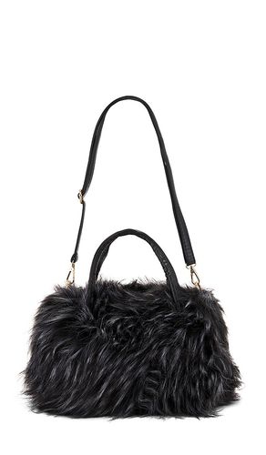 Bolso the boo faux fur en color negro talla all en - Black. Talla all - Adrienne Landau - Modalova