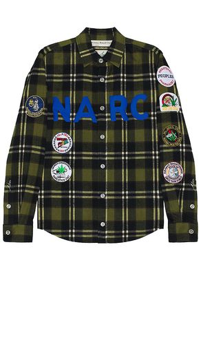 Narc flannel shirt in color green size L in - Green. Size L (also in M) - Advisory Board Crystals - Modalova