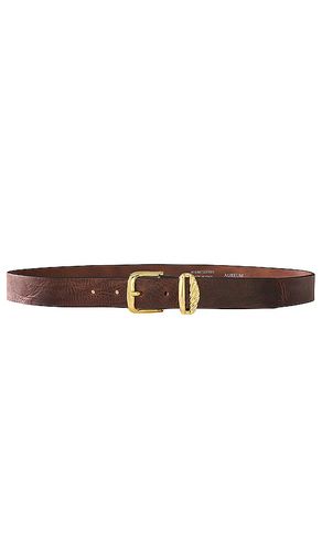 Cinturón de cuerda francés y dorado en color talla M/L en - Brown. Talla M/L (también en XS/S) - AUREUM - Modalova