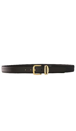 Cinturón francés de cuerda y dorado en color talla M/L en - Black. Talla M/L (también en XS/S) - AUREUM - Modalova