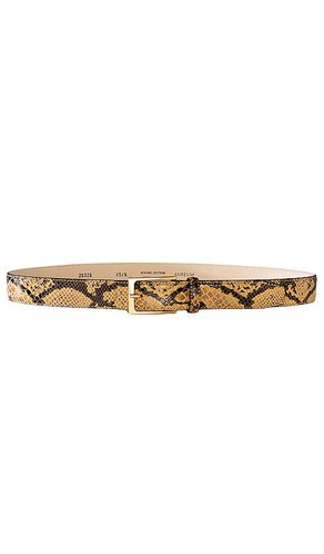 Snake Embossed Belt in . Taglia XS/S - AUREUM - Modalova