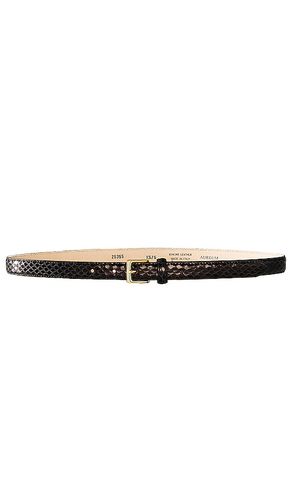 Snake Embossed Belt in . Taglia XS/S - AUREUM - Modalova