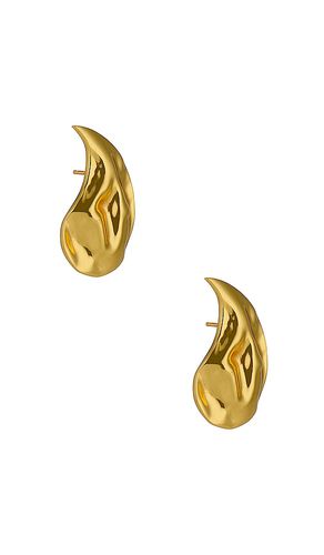 Ariel earrings in color metallic gold size all in - Metallic Gold. Size all - AUREUM - Modalova