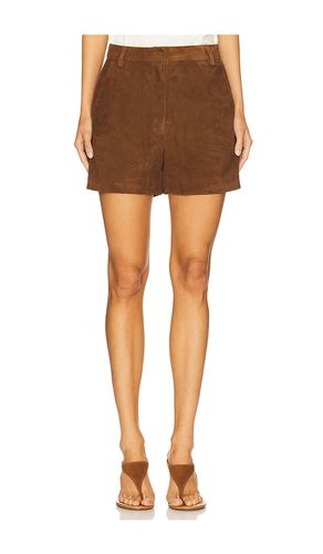 Leather Suede Short in . Taglia M. Also in XS, L - AEXAE - Modalova