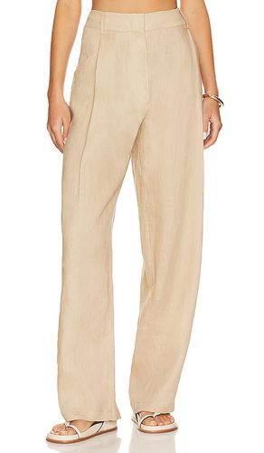 Linen Highrise Trousers in . Taglia M, S, XL, XS - AEXAE - Modalova