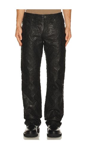 Quilted Cross Leather Pant in . Size 34. Also in 36 - Affliction - Modalova