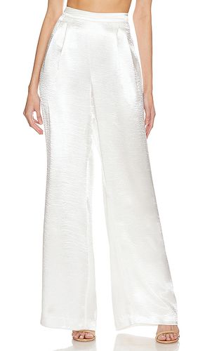 Pantalón pierna ancha alissa en color blanco talla L en - White. Talla L (también en M) - AIIFOS - Modalova