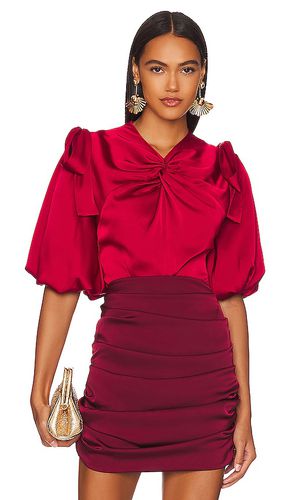 X revolve adu bubble sleeve top in color red size S in - Red. Size S (also in XS) - Andrea Iyamah - Modalova