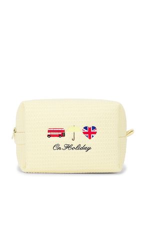 On holiday waffle pouch in color yellow size all - Abbode - Modalova