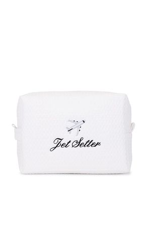 Jet setter waffle pouch in color white size all - Abbode - Modalova