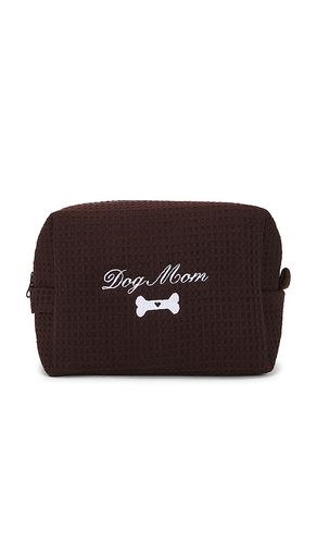 Dog mom waffle pouch in color brown size all - Abbode - Modalova