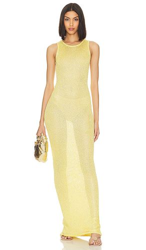 Natalia Dress - Chartreuse Sequin in . Size S, XS - Asta Resort - Modalova