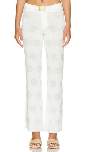 Pantalón gisele en color blanco talla L en - White. Talla L (también en M, S, XL, XS) - Asta Resort - Modalova