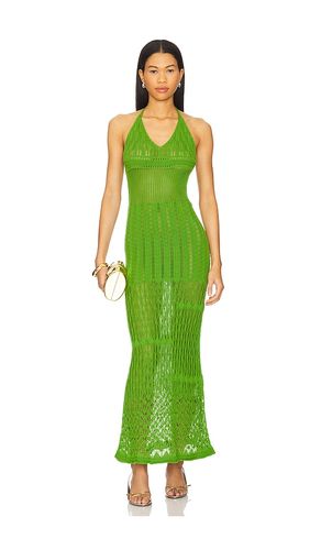 Maxivestido gabrielle en color talla L en - Green. Talla L (también en M, S, XS) - ALOHAS - Modalova